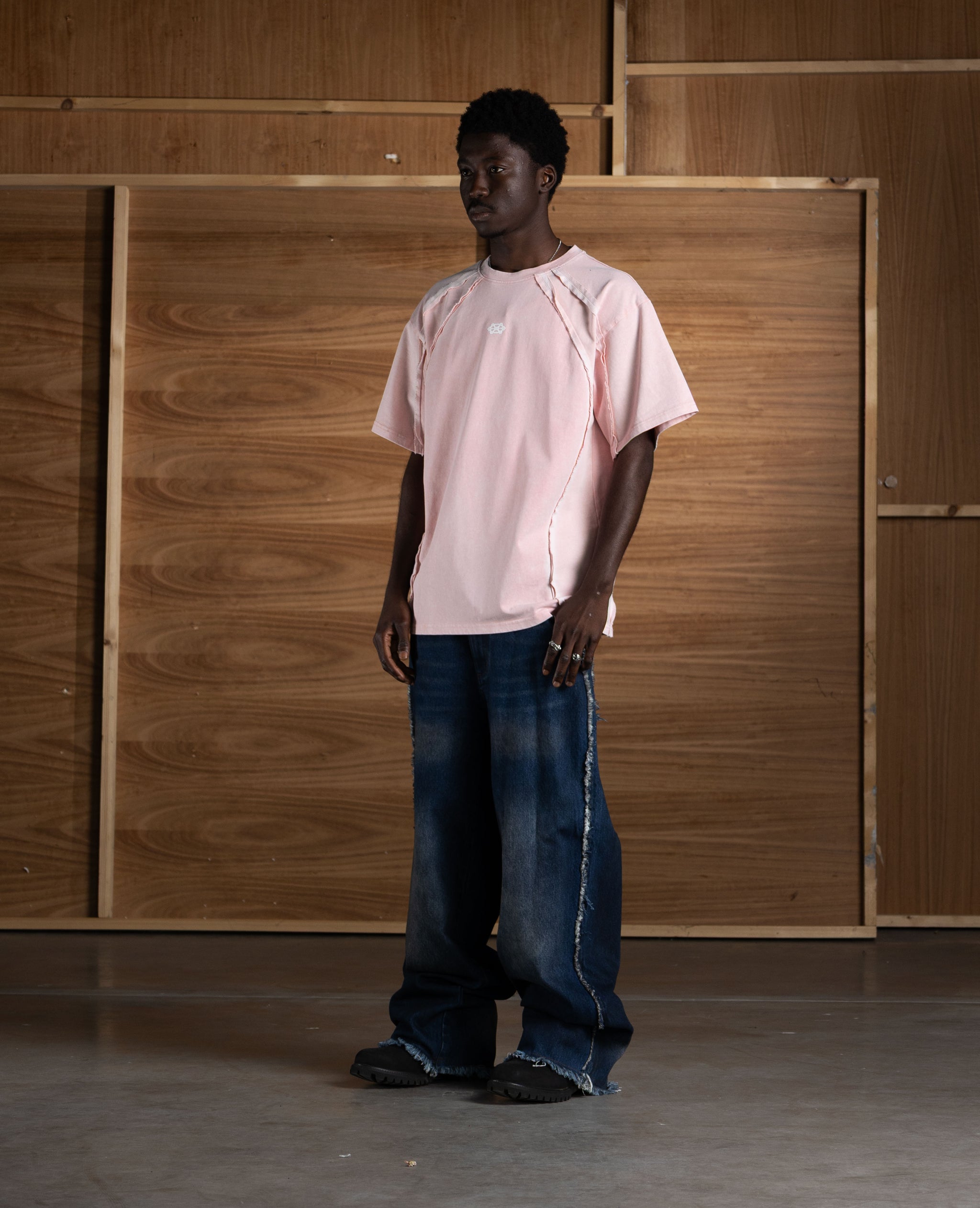 PINK ATOM T-SHIRT