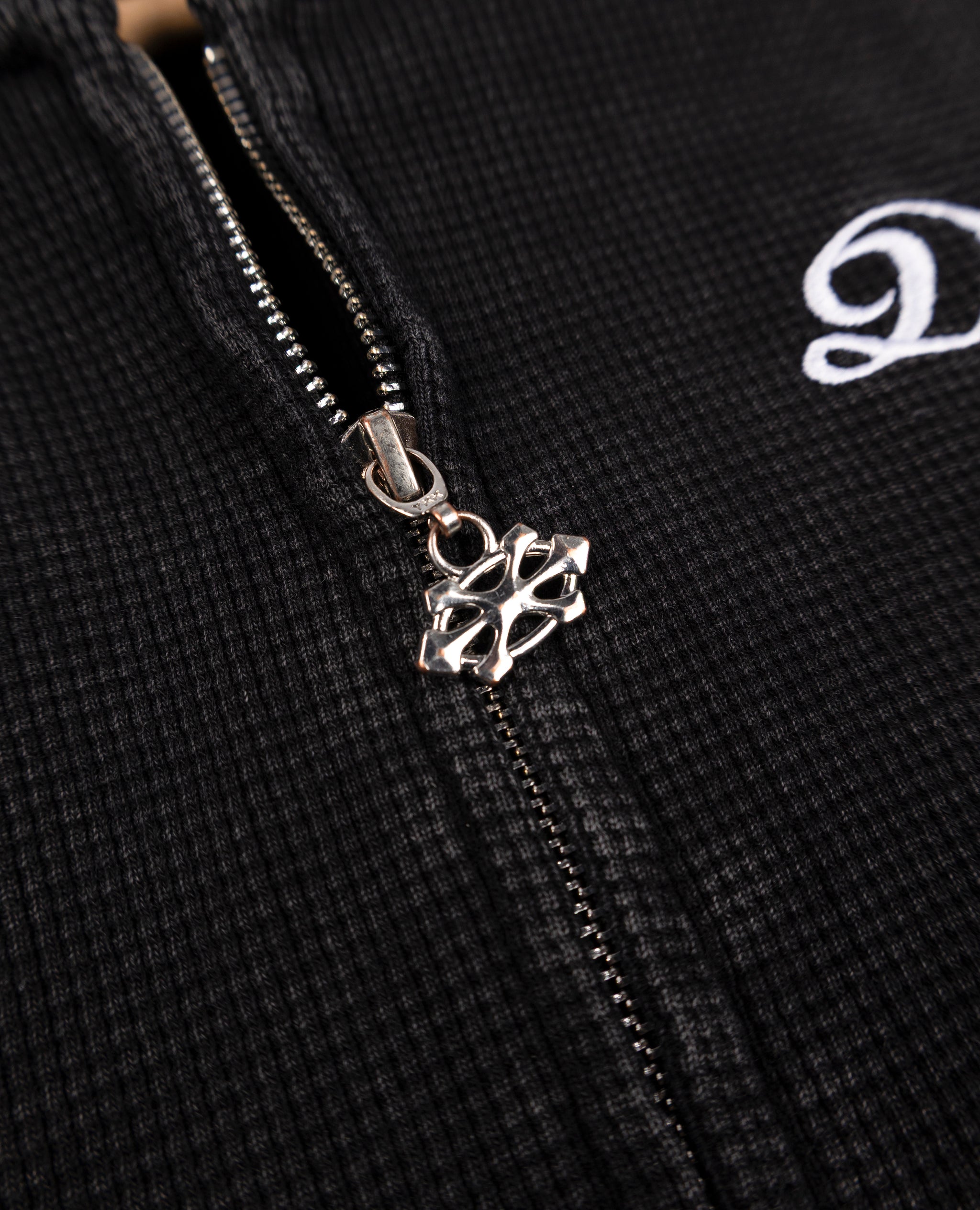 BLACK WAFFLE ZIP