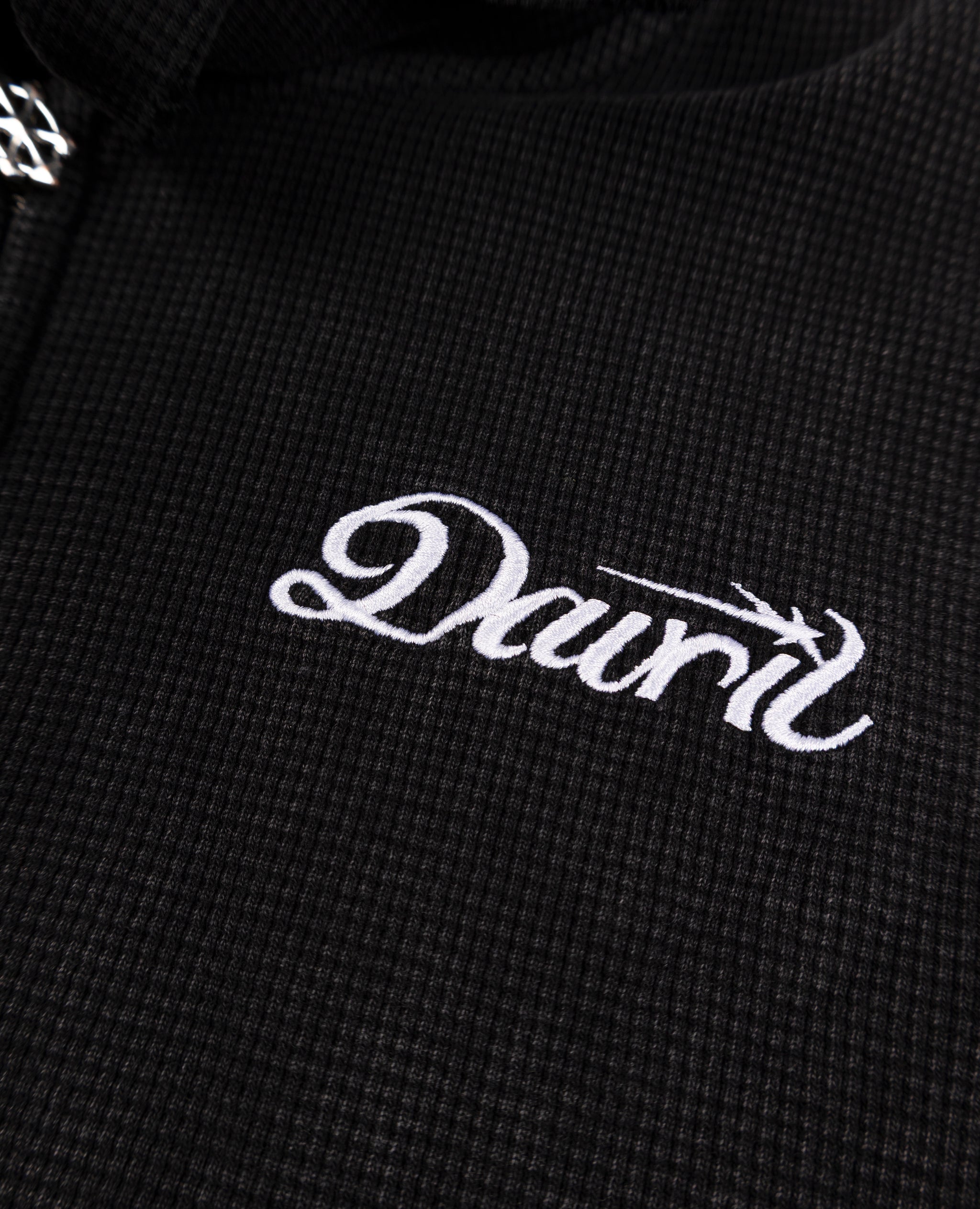 BLACK WAFFLE ZIP