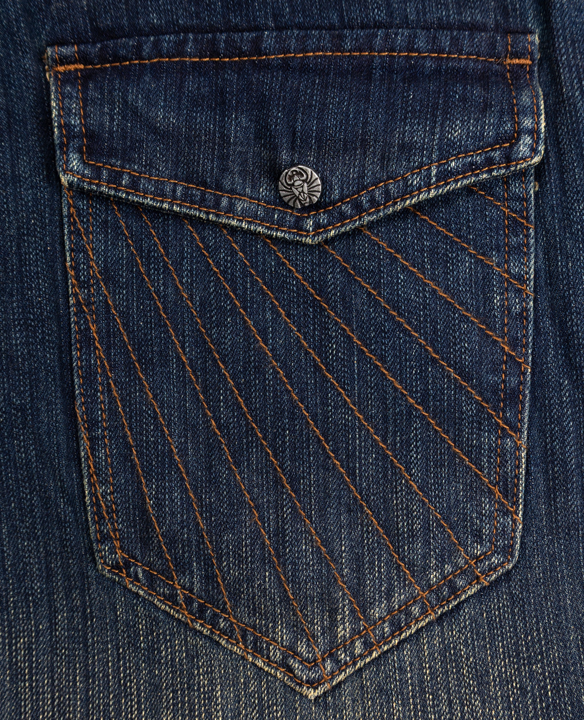 USED POCKETS STRAIGHT DENIM