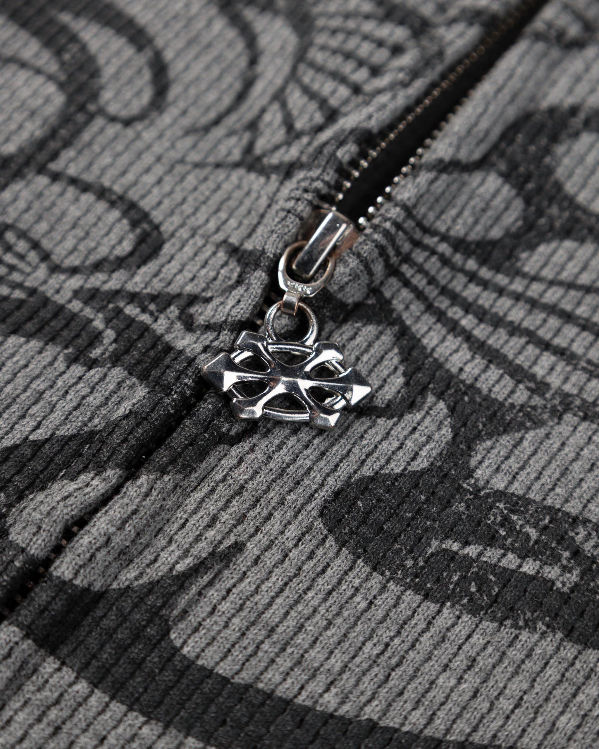 GREY BATTLE WAFFLE ZIP