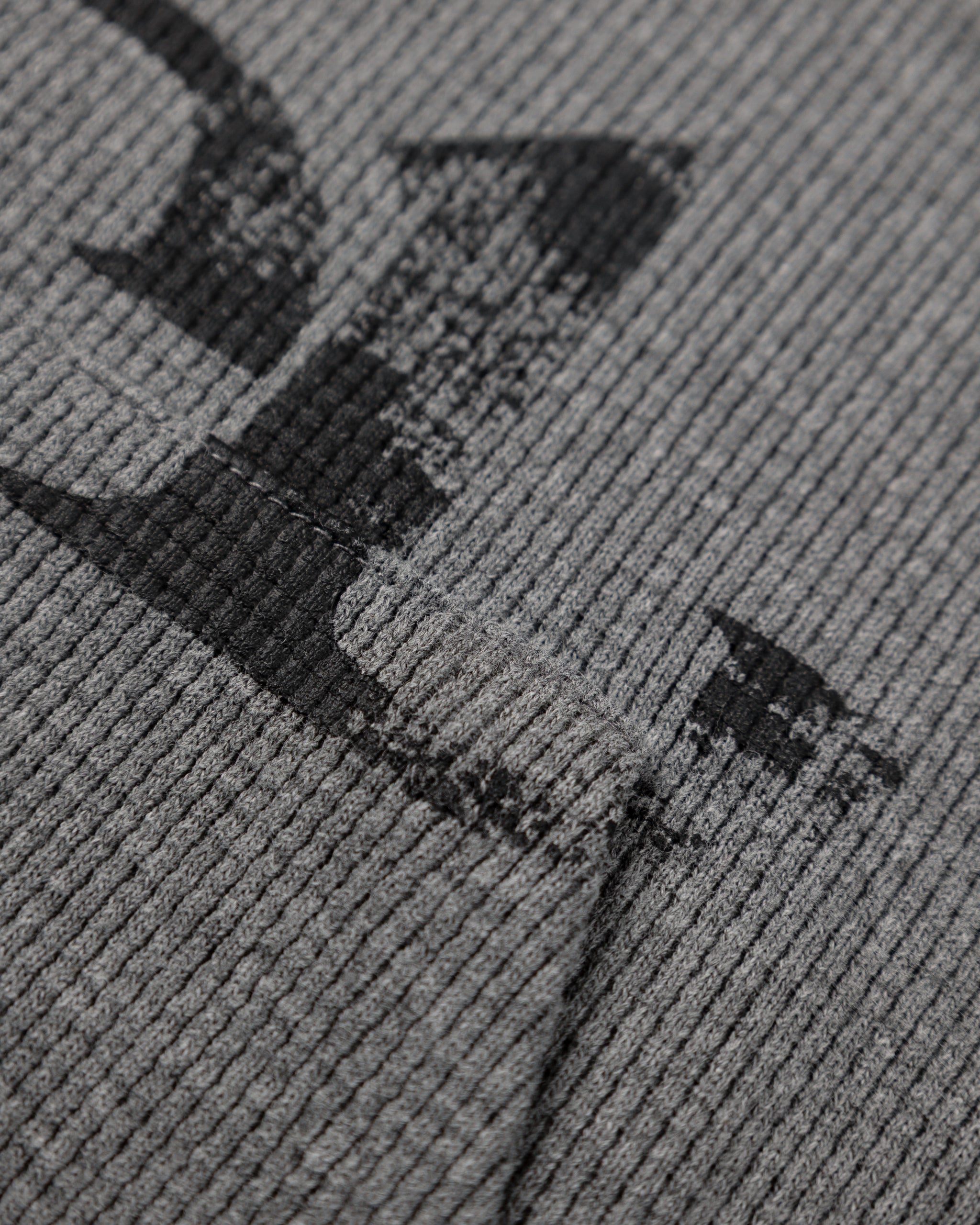 GREY BATTLE WAFFLE ZIP