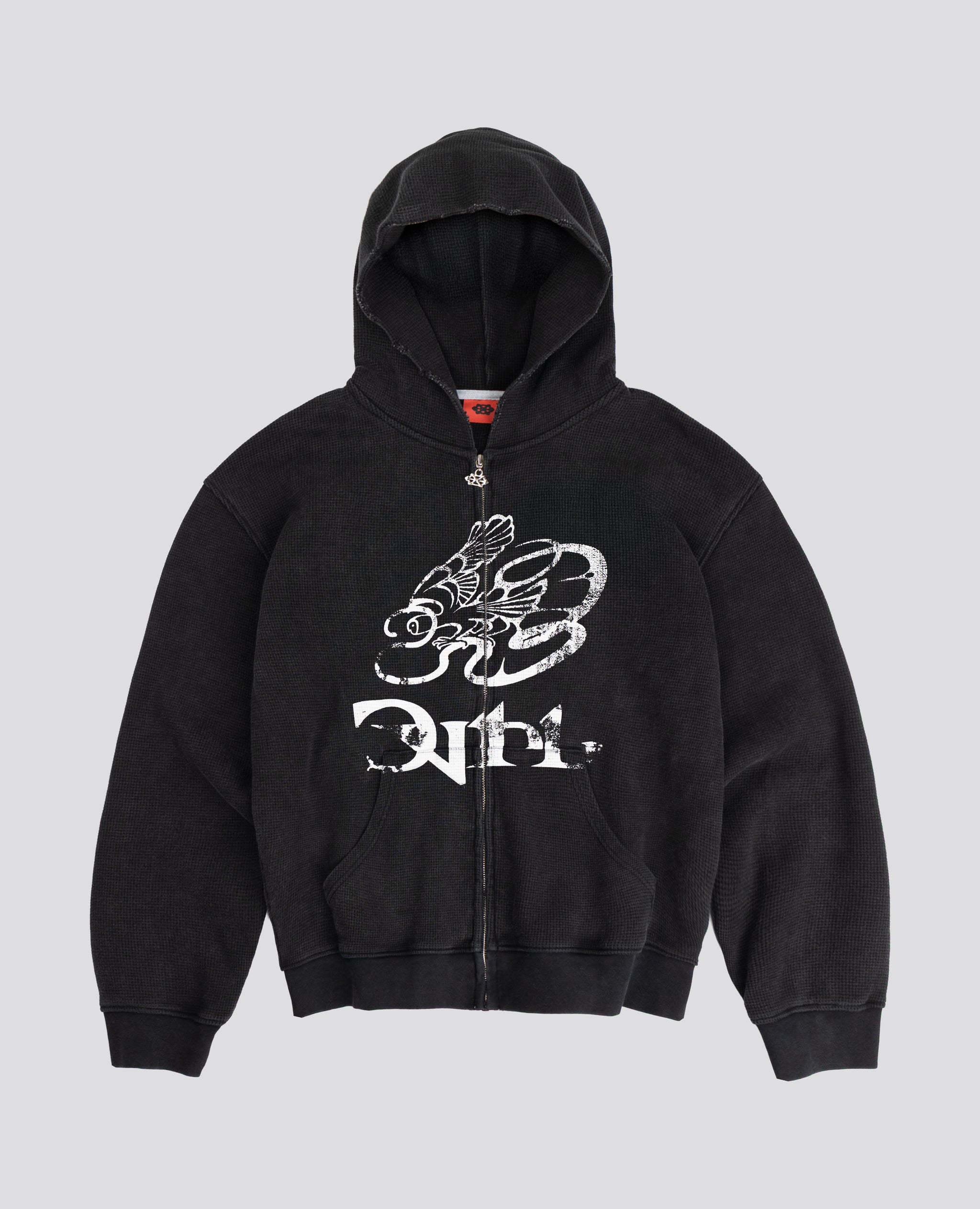 BLACK BATTLE WAFFLE ZIP