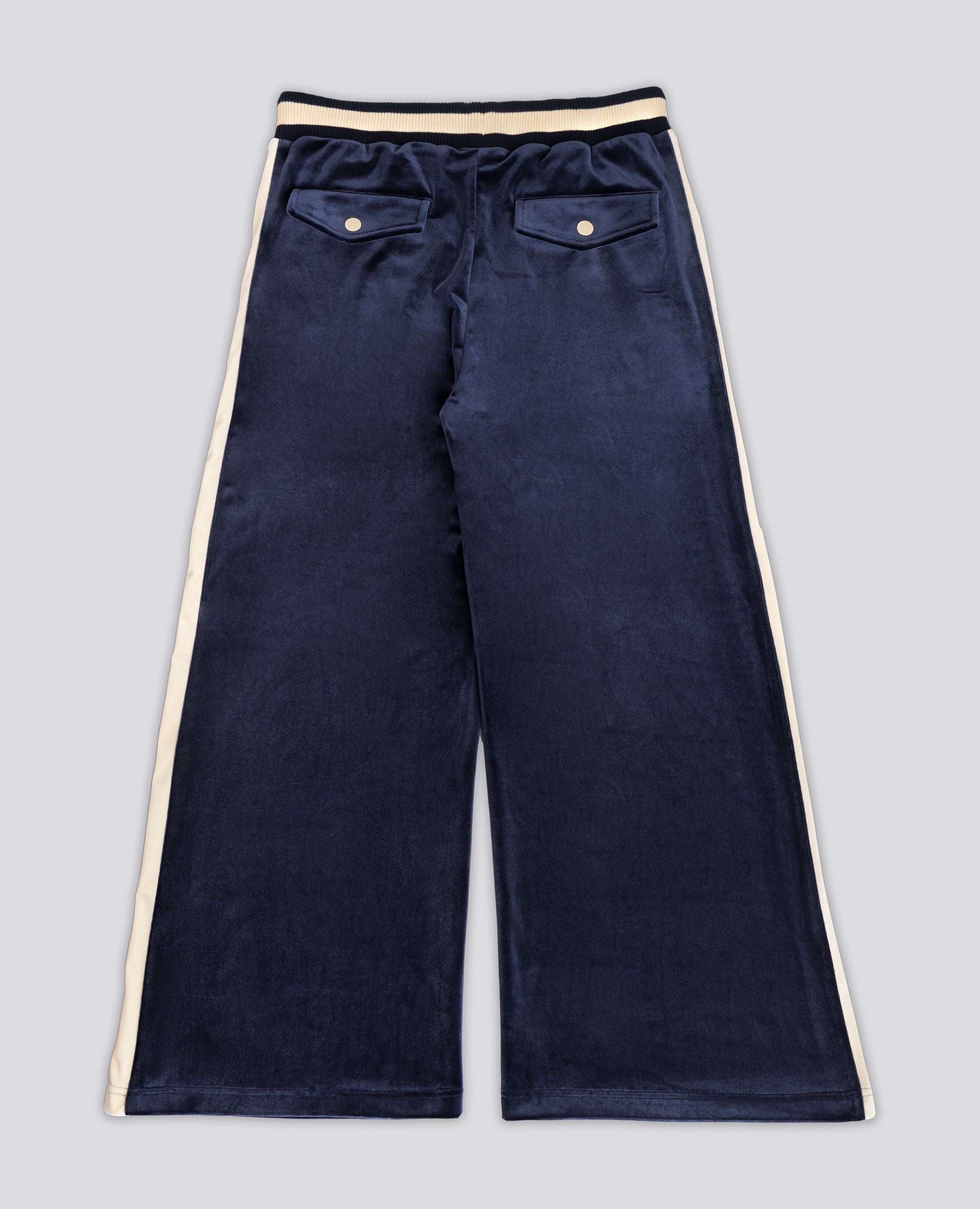 PALACEBLUE VELVET JOGGERS