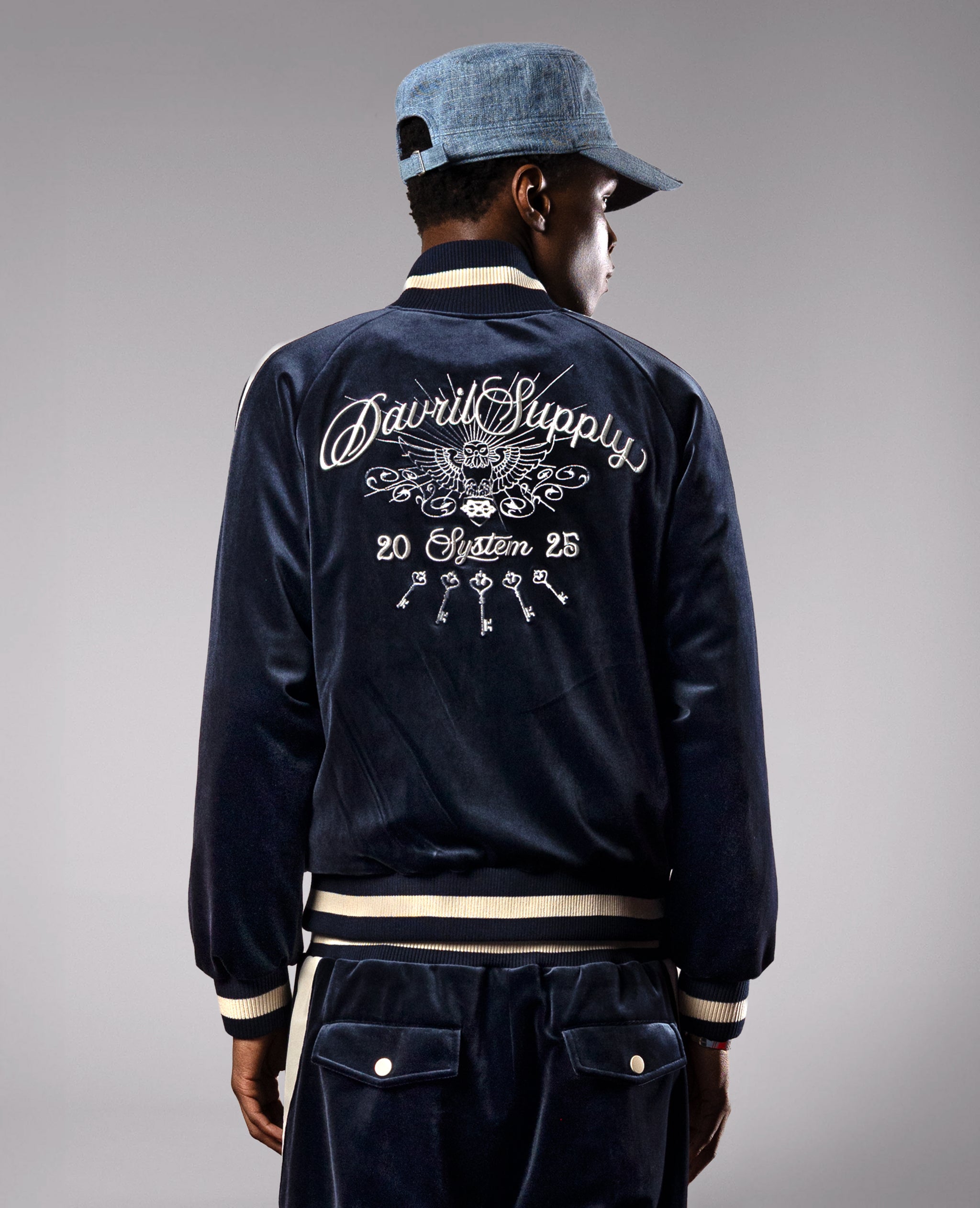PALACEBLUE VELVET JACKET