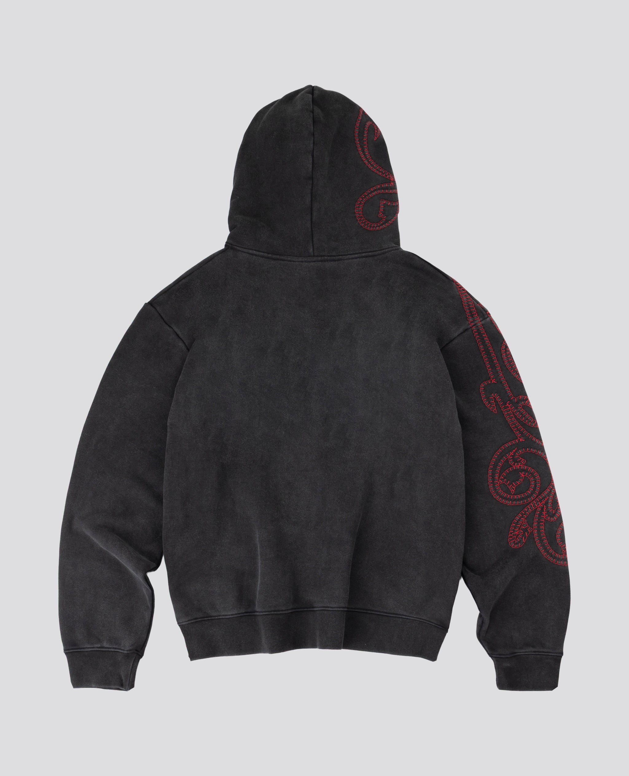 BLACK SILENT PUNCH ZIP