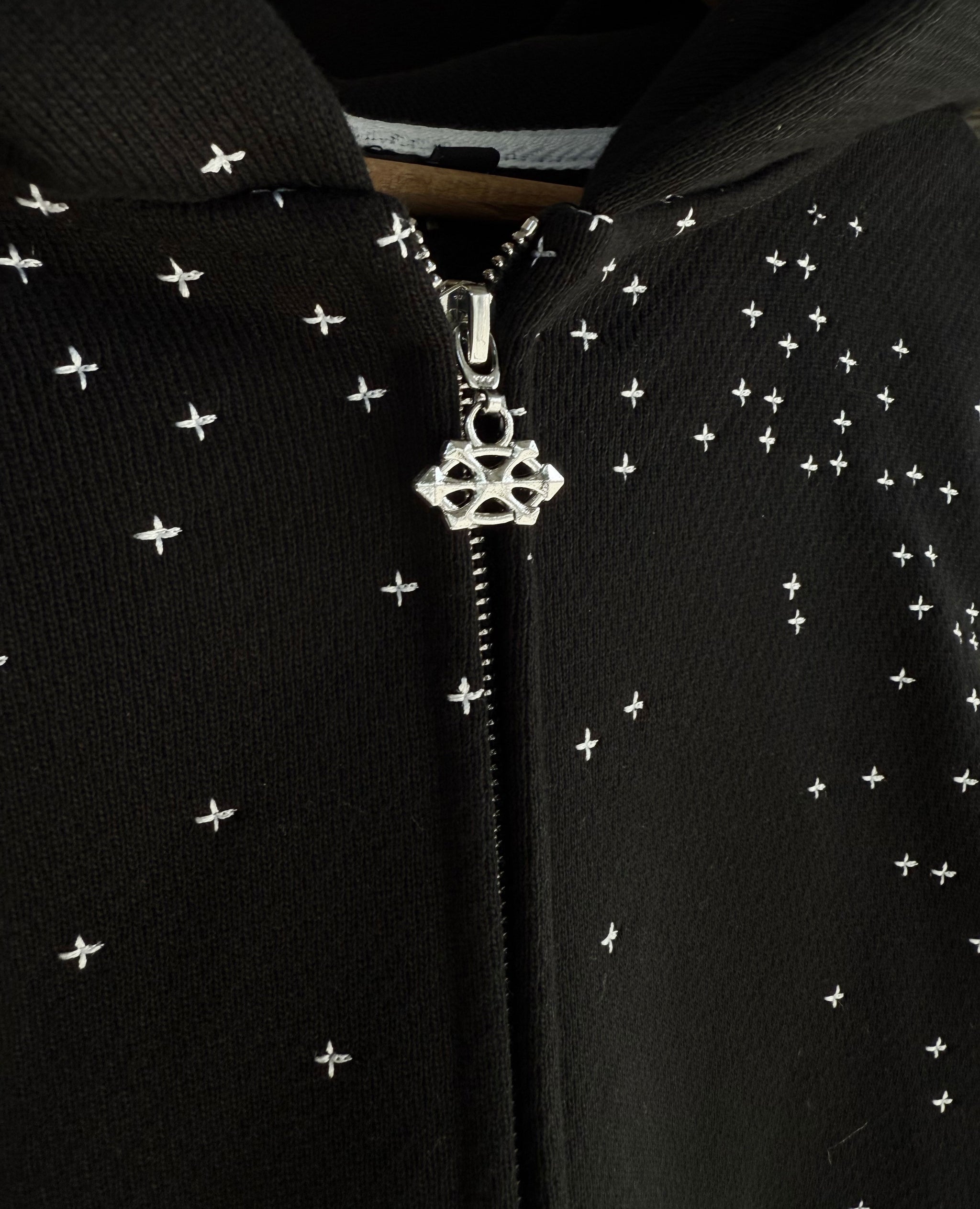 BLACK STARDUST ZIP
