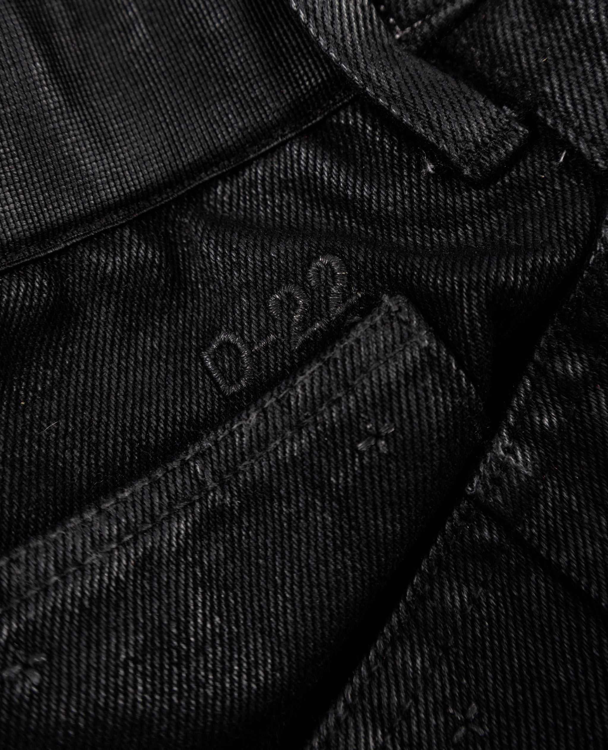 B-2 WAXED DENIM