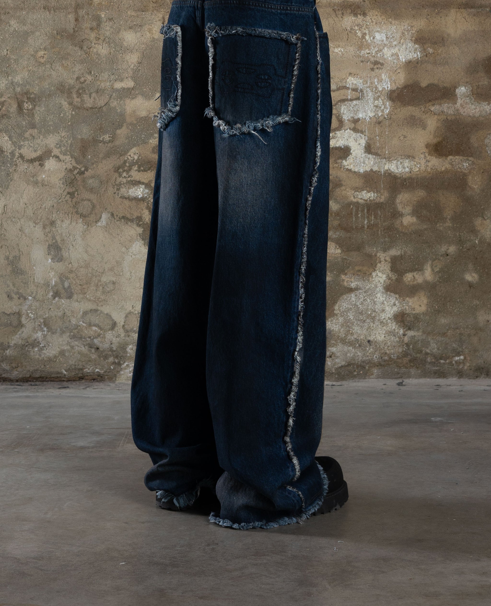 DARK BLUE MEGA BAGGY