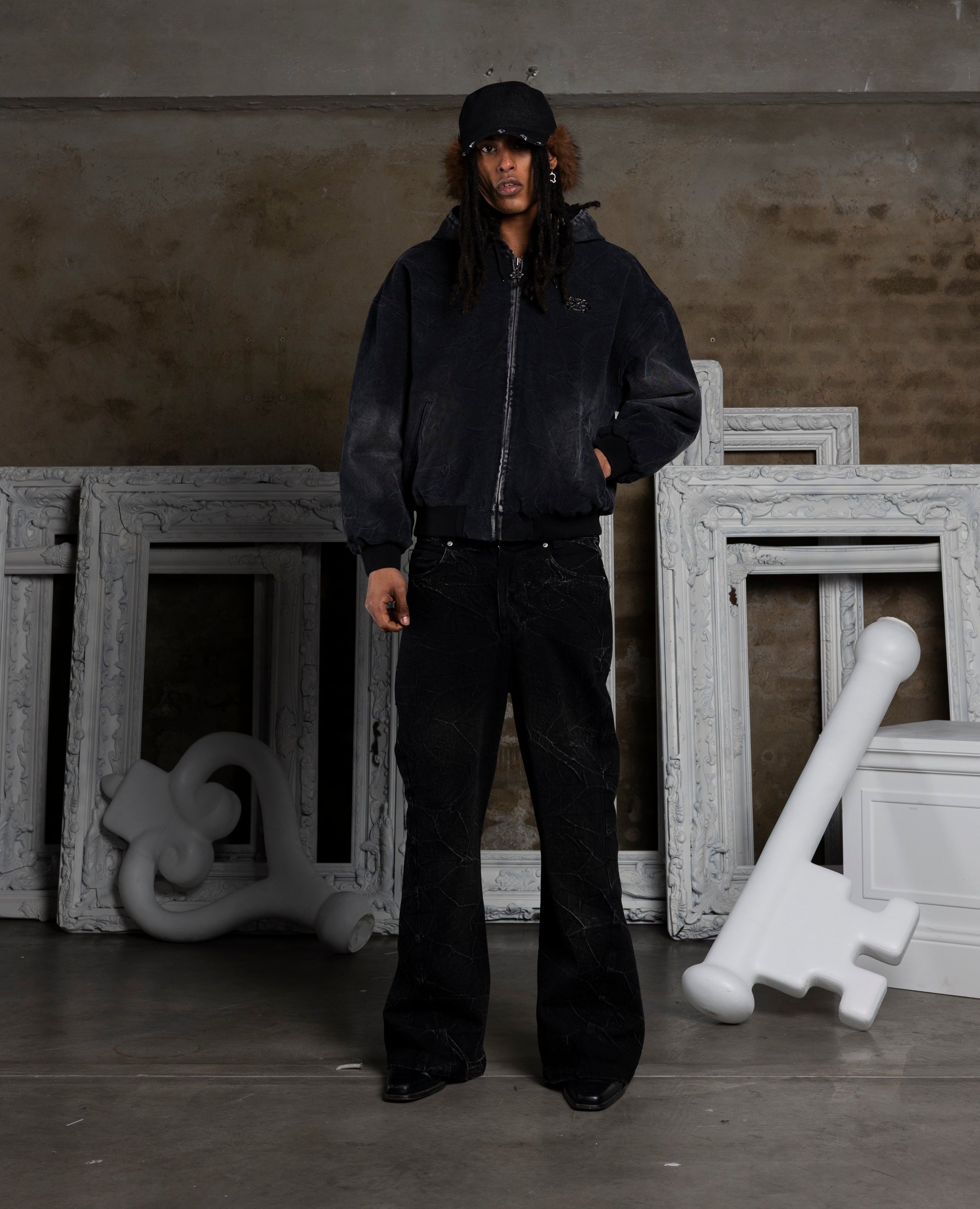 BOW CANVAS JACKET