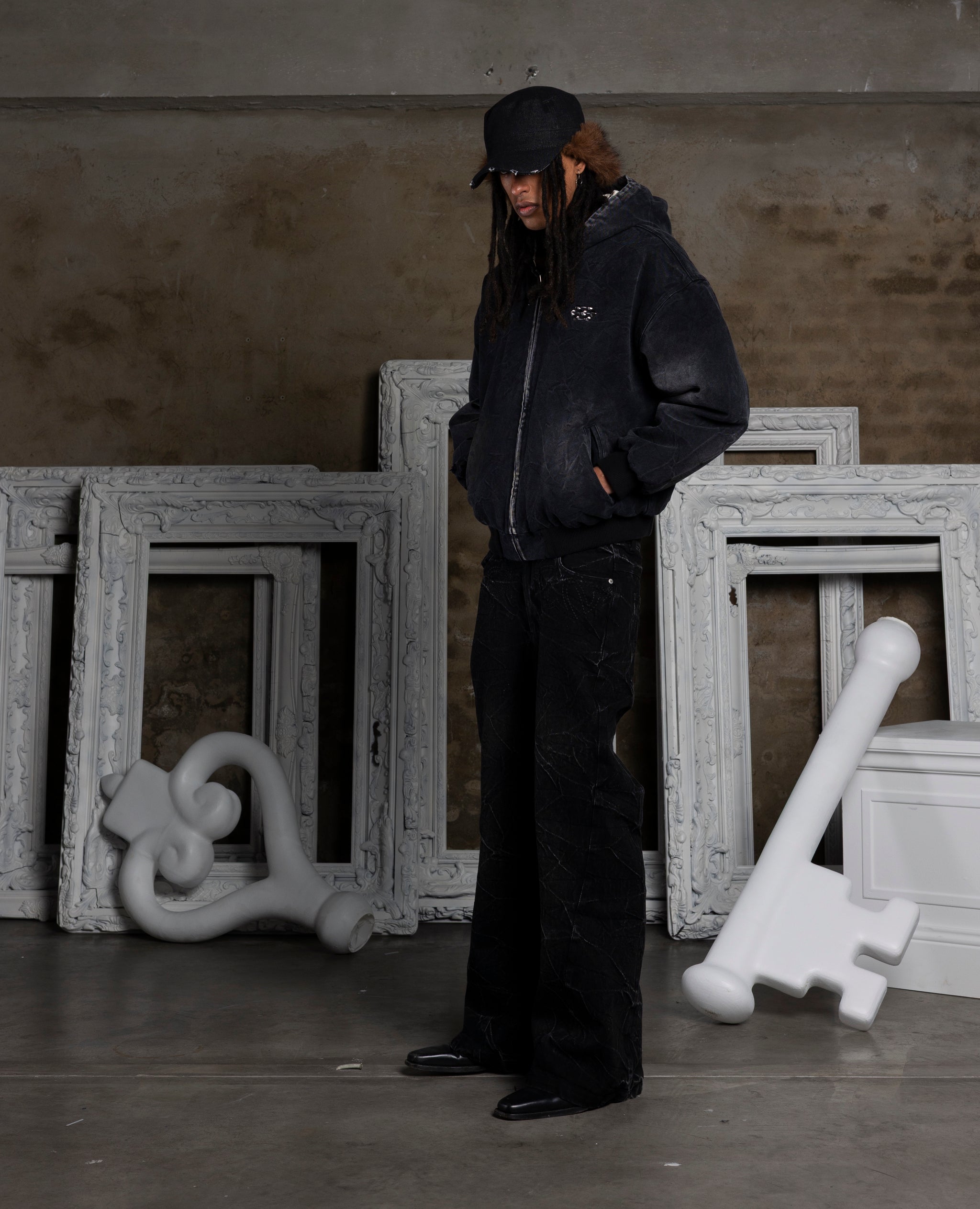 BOW CANVAS JACKET