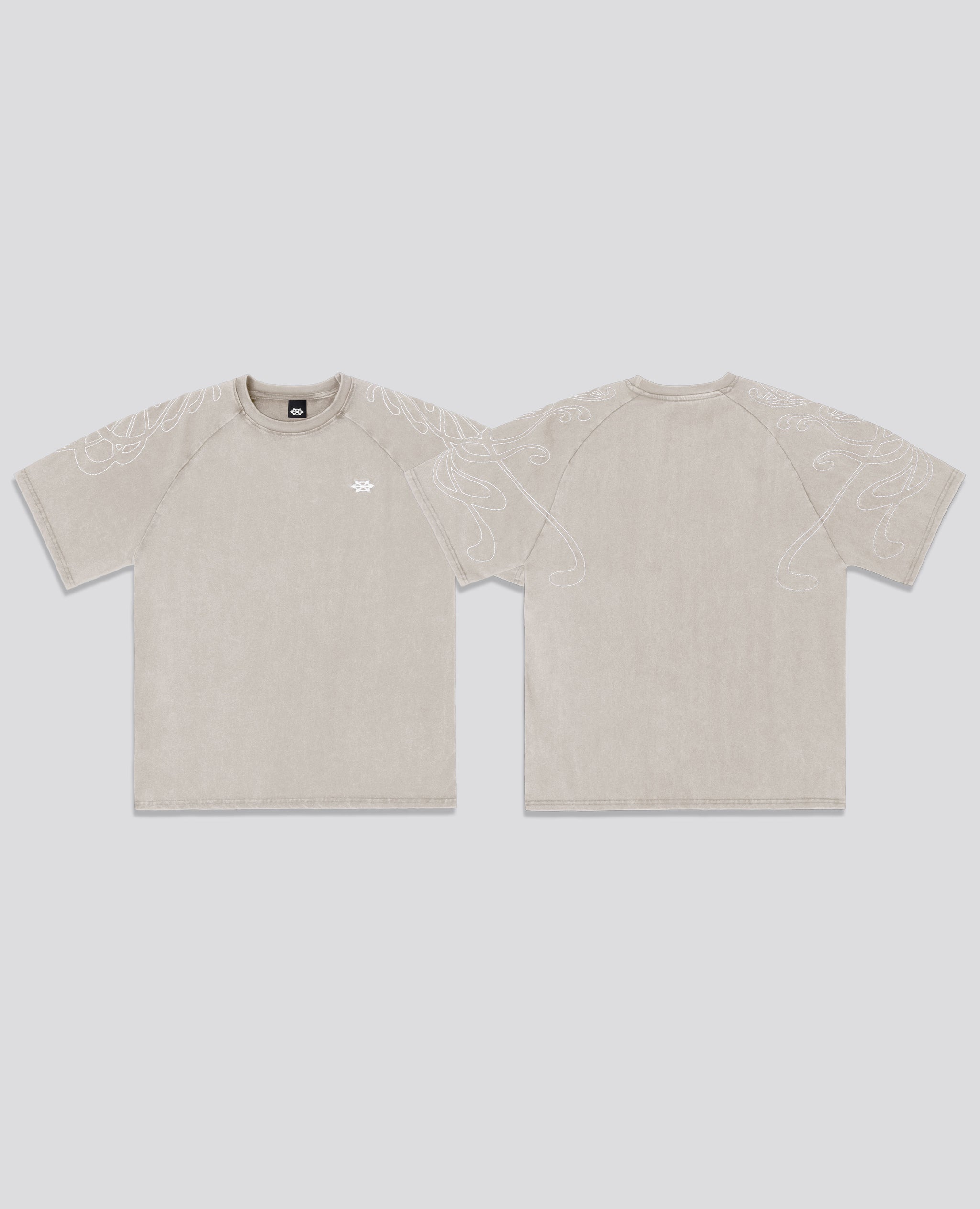 GREY NEOART T-SHIRT
