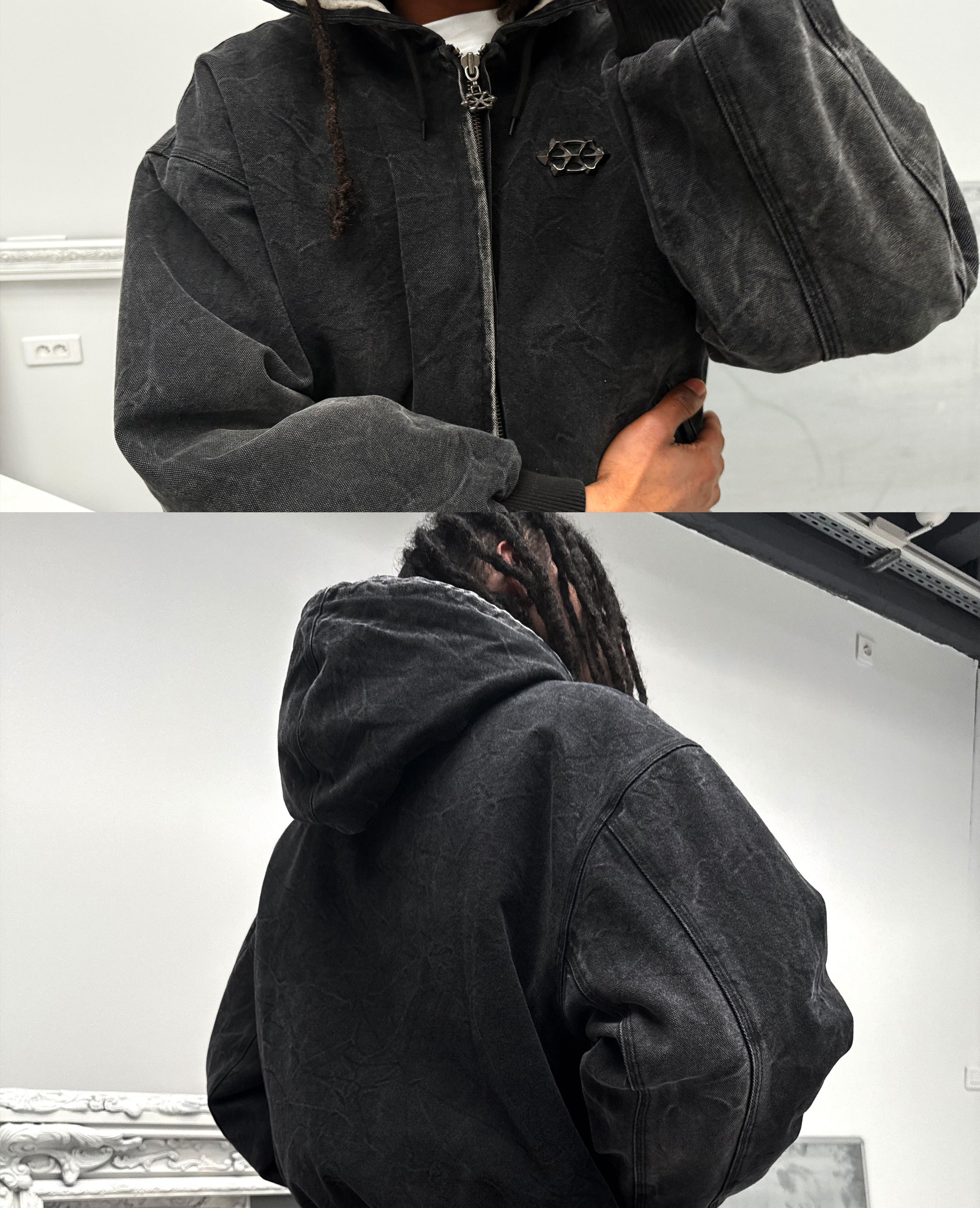 BOW CANVAS JACKET