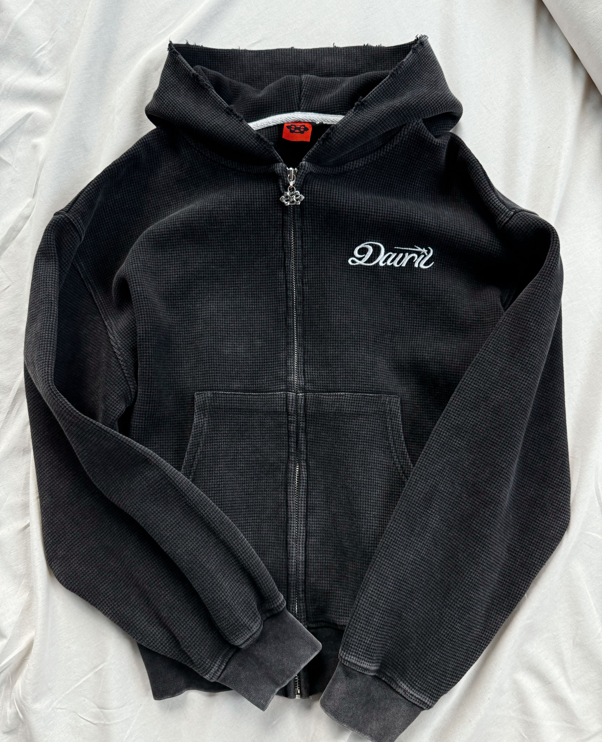 BLACK WAFFLE ZIP